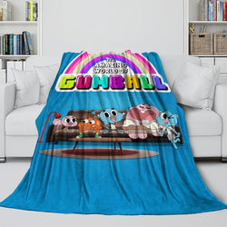 Amazing World of Gumball Blanket Flannel Throw Room Decoration (ONLINE ORDER ONLY)