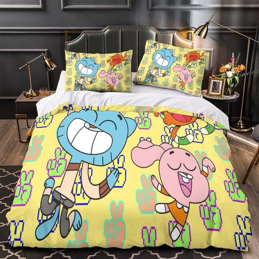 Amazing World of Gumball Duvet Cover Bedding Set Without Filler (ONLINE ORDER ONLY)