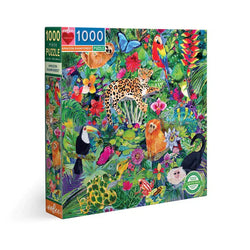 Amazon Rainforest 1000 Piece Jigsaw Puzzle eeBoo (ONLINE ORDER ONLY)