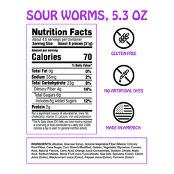 Gummy Worms, Share Size (Online Only)