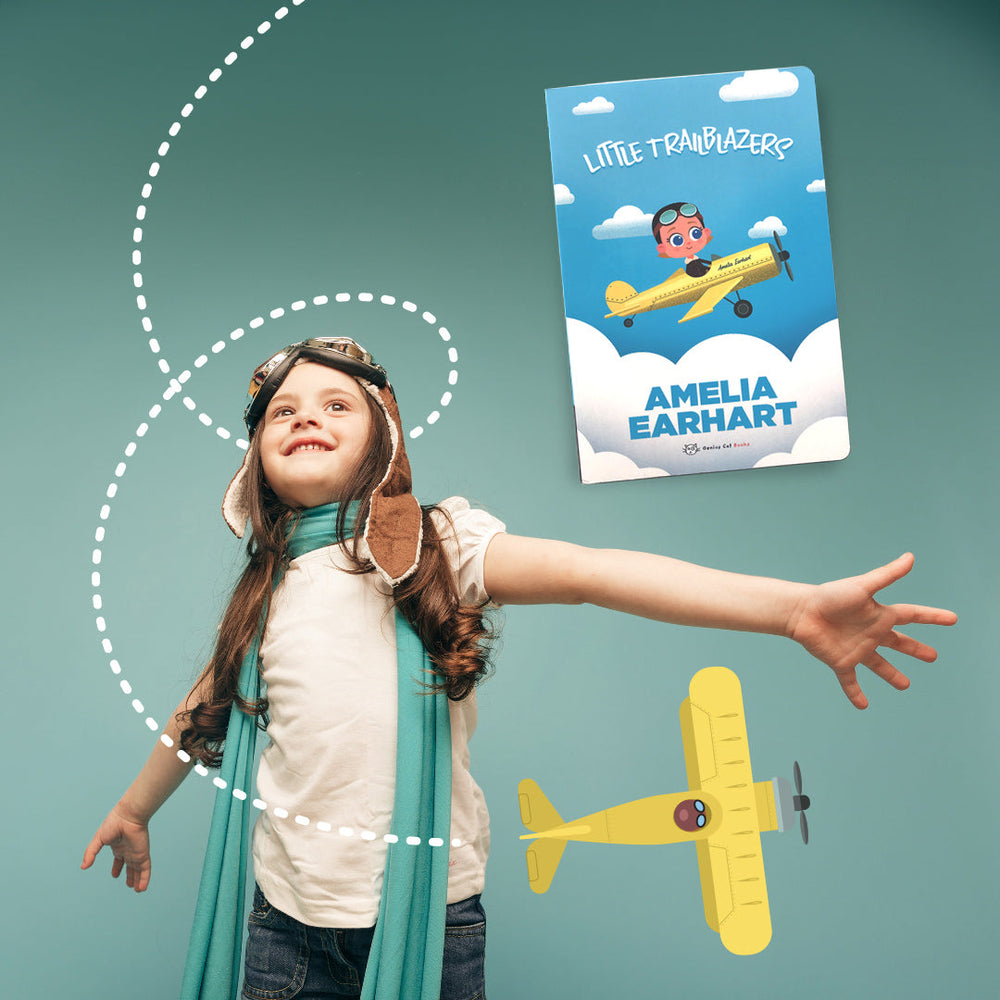 Little Trailblazers - Amelia Earhart Book (ONLINE ORDER ONLY)