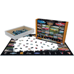 American Cars of the 1960s 1000 Piece Jigsaw Puzzle Eurographics (ONLINE ORDER ONLY)
