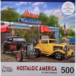 American Diner Nostalgic America 500 Piece Jigsaw Puzzle Leap Year (ONLINE ORDER ONLY)