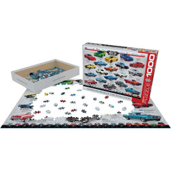 American Muscle Car Evolution 1000 Piece Jigsaw Puzzle Eurographics (ONLINE ORDER ONLY)