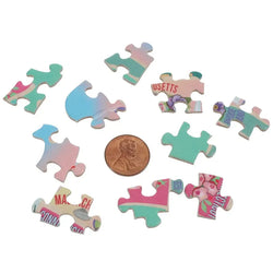 American Road Trip 1000 Piece Shaped Jigsaw Puzzle TDC