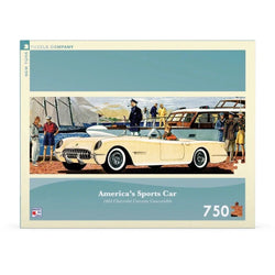 America's Sports Car 750 Piece Panoramic Jigsaw Puzzle NYPC (ONLINE ORDER ONLY)