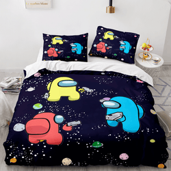 Among Us Bedding Set Duvet Cover Bed Sets (Online Order Only)