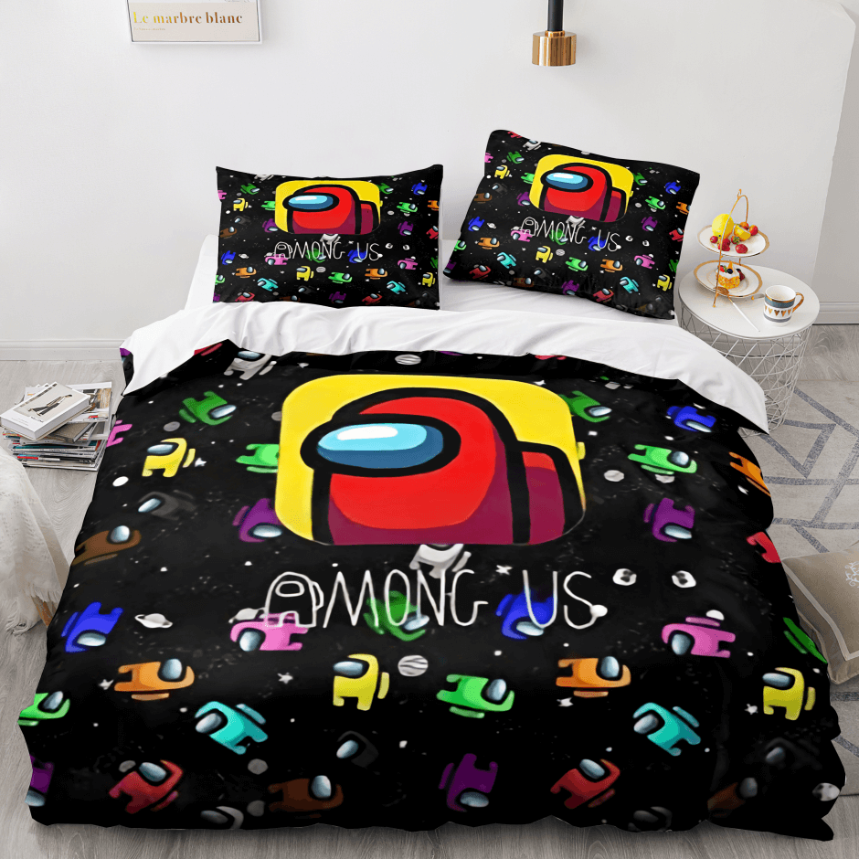 Among Us Bedding Set Duvet Cover Bed Sets (Online Order Only)