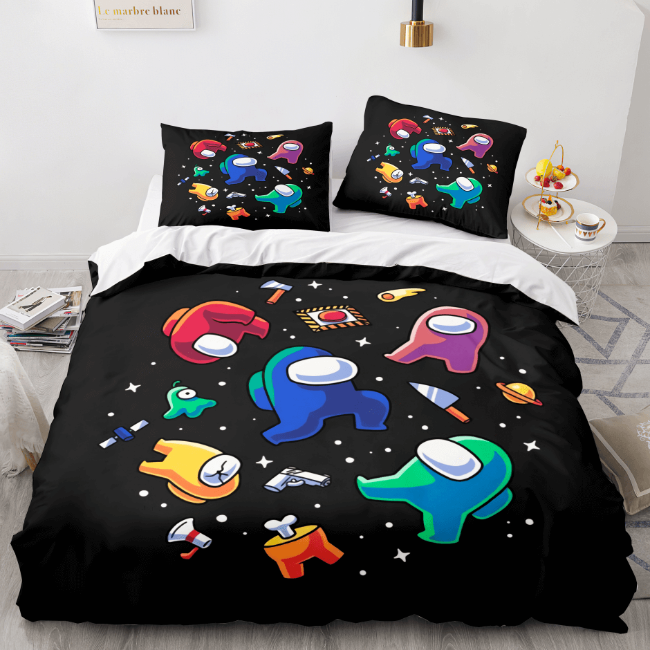 Among Us Bedding Set Duvet Cover Bed Sets (Online Order Only)