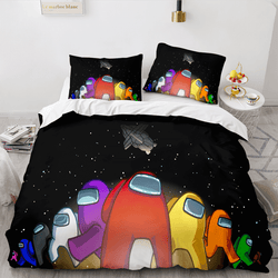 Among Us Bedding Set Duvet Cover Bed Sets (Online Order Only)