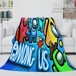Among Us Flannel Fleece Blanket (Online Order Only)
