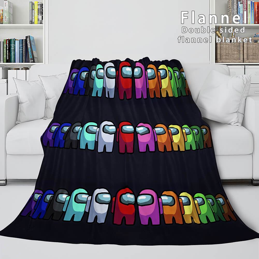 Among Us Flannel Fleece Blanket (Online Order Only)