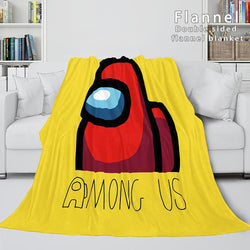Among Us Flannel Fleece Blanket (Online Order Only)