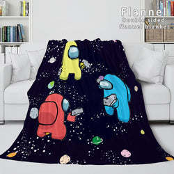 Among Us Flannel Fleece Blanket (Online Order Only)
