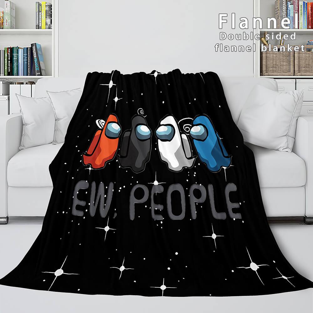 Among Us Flannel Fleece Blanket (Online Order Only)