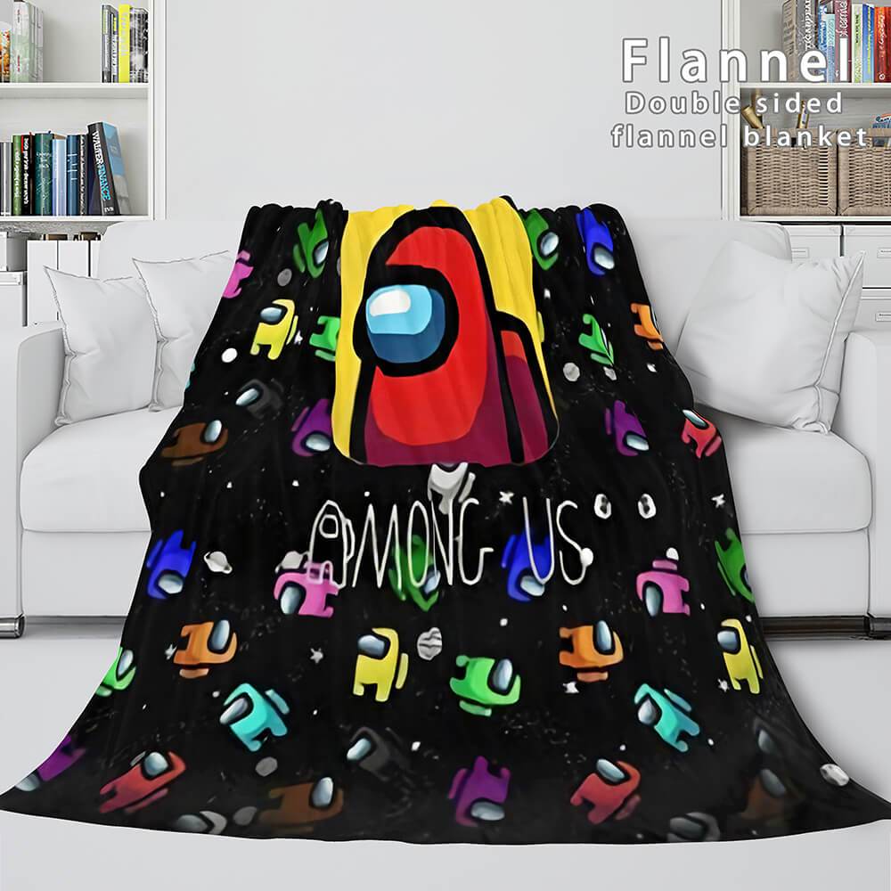 Among Us Flannel Fleece Blanket (Online Order Only)