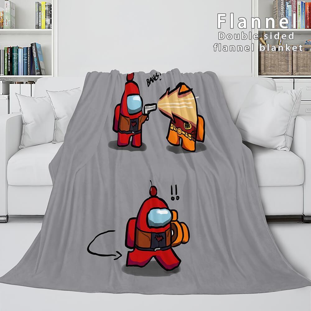 Among Us Flannel Fleece Blanket (Online Order Only)
