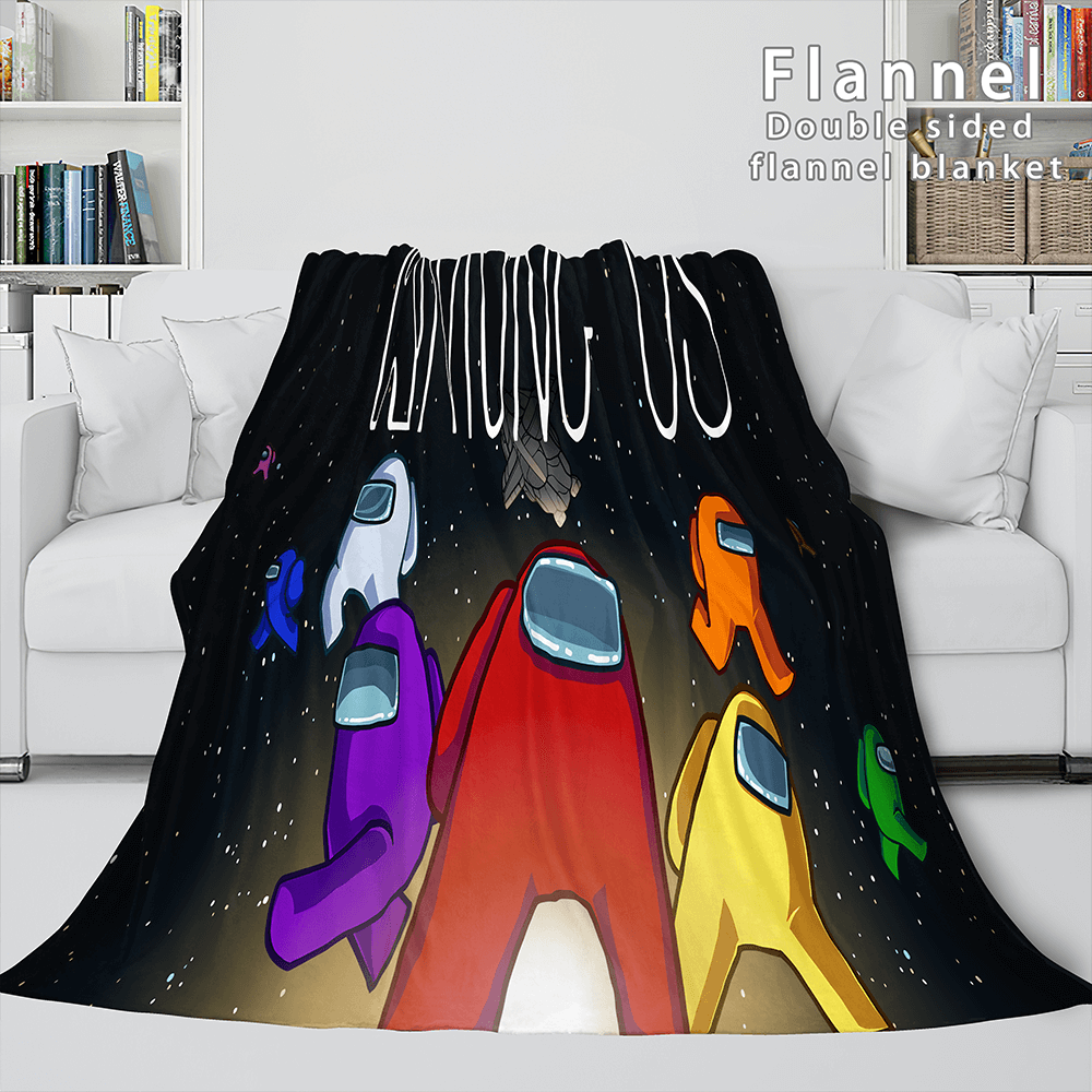 Among Us Flannel Fleece Blanket (Online Order Only)