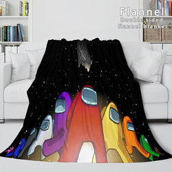 Among Us Flannel Fleece Blanket (Online Order Only)