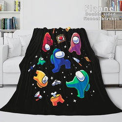 Among Us Flannel Fleece Blanket (Online Order Only)