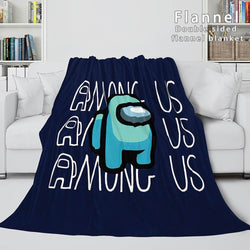 Among Us Flannel Fleece Blanket (Online Order Only)