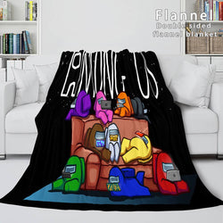 Among Us Flannel Fleece Blanket (Online Order Only)