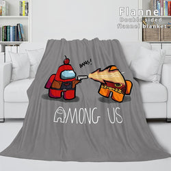 Among Us Flannel Fleece Blanket (Online Order Only)