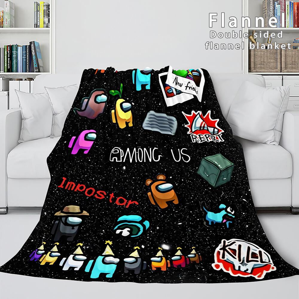 Among Us Flannel Fleece Blanket (Online Order Only)