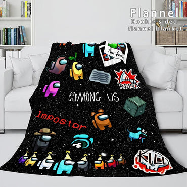 Among Us Flannel Fleece Blanket (Online Order Only)