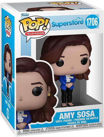 Superstore Amy Sosa Funko Pop! Vinyl Figure #1706 with Funko Protector (Online Order Only)