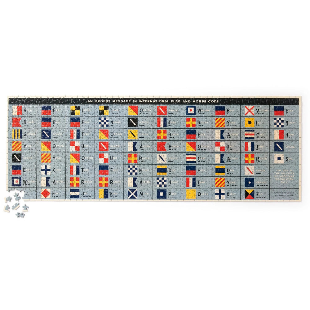 An Urgent Message 1000 Piece Panoramic Jigsaw Puzzle Brass Monkey (ONLINE ORDER ONLY)
