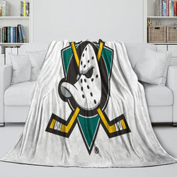 Anaheim Ducks Blanket Flannel Throw Kids Room Decoration (Online Order Only)