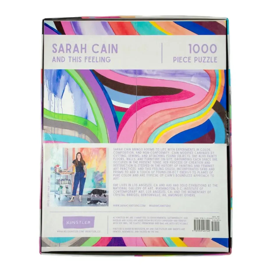 And This Feeling by Sarah Cain 1000 Piece Jigsaw Puzzle Kinstler