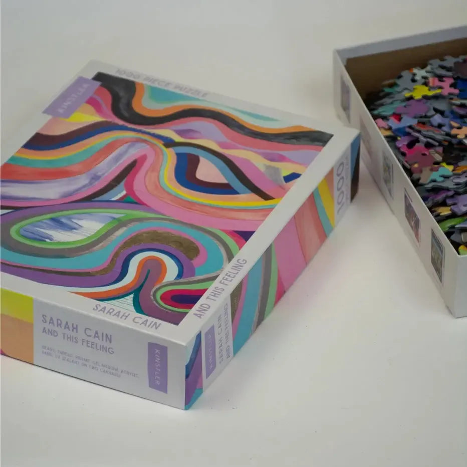And This Feeling by Sarah Cain 1000 Piece Jigsaw Puzzle Kinstler