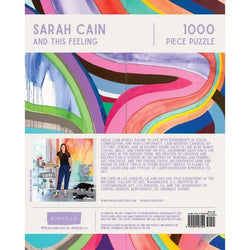 And This Feeling by Sarah Cain 1000 Piece Jigsaw Puzzle Kinstler