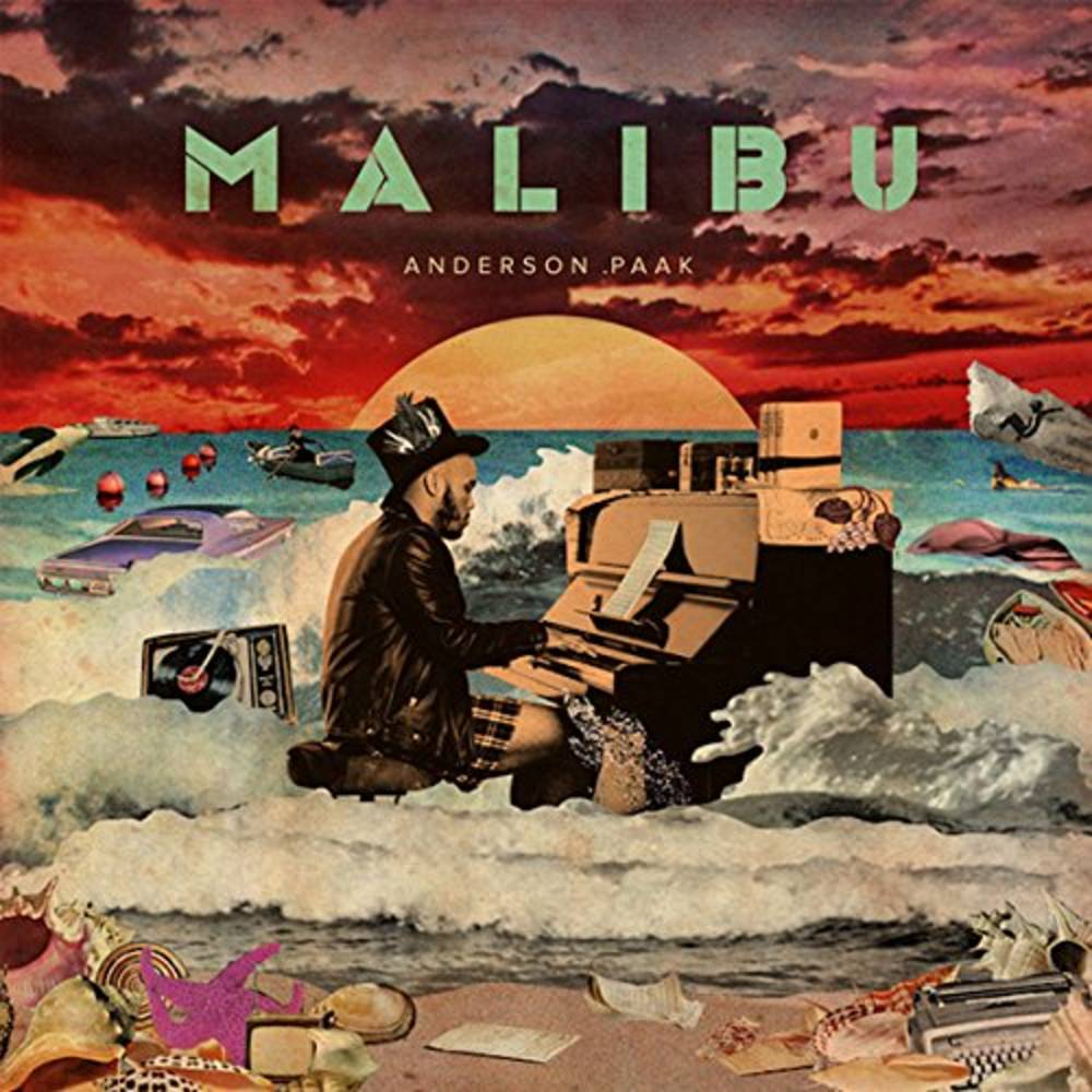 Anderson Paak - Malibu (Orange and White Vinyl) [Vinyl] (ONLINE ORDER ONLY)