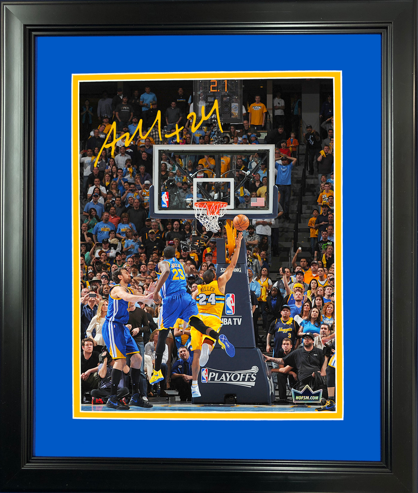 Framed Andre Miller Denver Nuggets Facsimile Laser Engraved Signature Auto 11"x14"Basketball Photo HOFSM Holo (ONLINE ORDER ONLY)