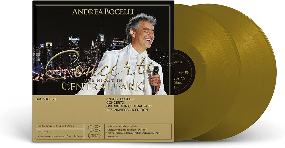 Concerto: One Night In Central Park - 10th Anniversary [Gold 2 LP] [Vinyl]