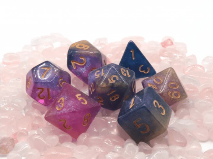 Andromedas Nebula RPG Dice Set (ONLINE ORDER ONLY)
