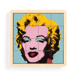 Andy Warhol Marilyn 2-in-1 Sliding Wood Puzzle Galison (ONLINE ORDER ONLY)