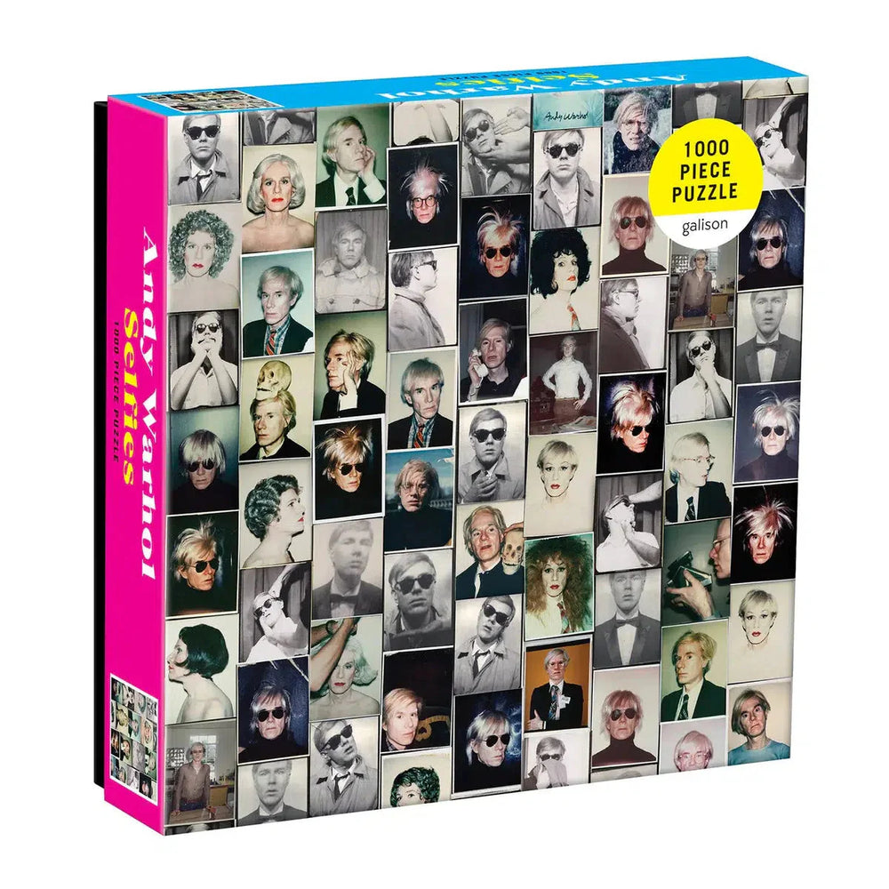 Andy Warhol Selfies 1000 Piece Jigsaw Puzzle Galison (ONLINE ORDER ONLY)