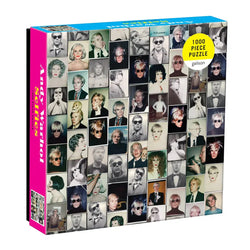 Andy Warhol Selfies 1000 Piece Jigsaw Puzzle Galison (ONLINE ORDER ONLY)