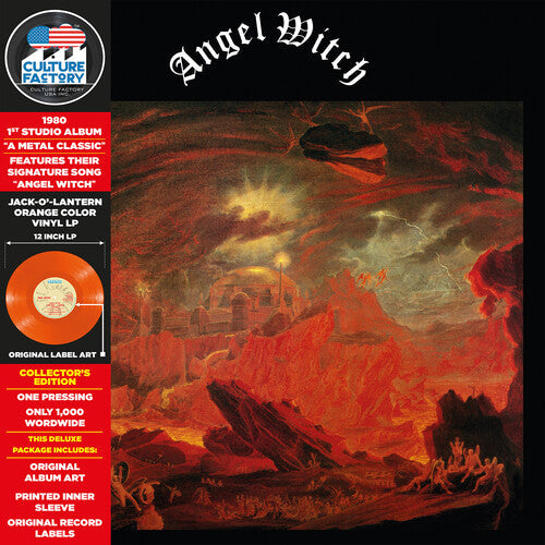 Angel Witch (Jack-o'-Lantern Orange Colored Vinyl) [Vinyl]