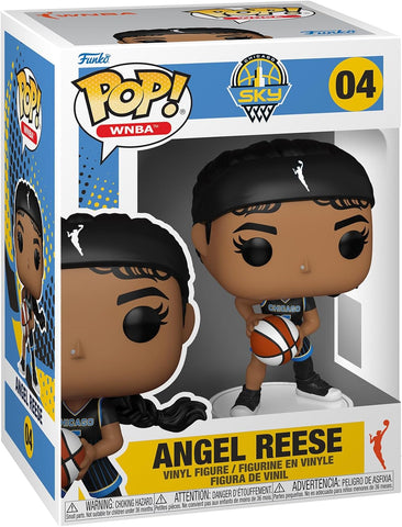 WNBA Sky Angel Reese Funko Pop! Vinyl Figure #04 with Funko Protector (Online Order Only)