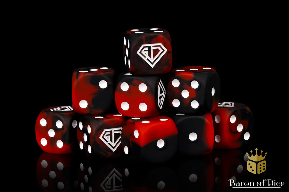 Angry Joe Show Official Dice - Red (ONLINE ORDER ONLY)