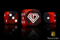 Angry Joe Show Official Dice - Red (ONLINE ORDER ONLY)