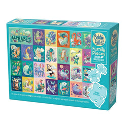 Animal Alphabet 350 Piece Family Jigsaw Puzzle Cobble Hill (ONLINE ORDER ONLY)