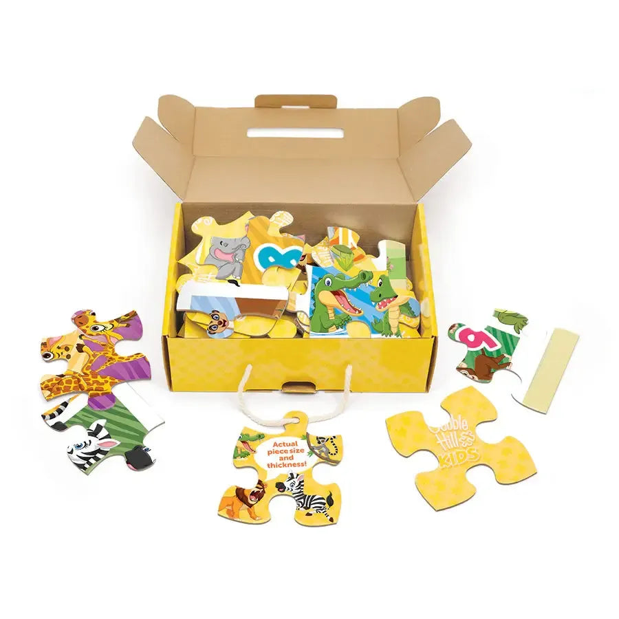 Animal Count 35 Piece Floor Jigsaw Puzzle Cobble Hill (ONLINE ORDER ONLY)