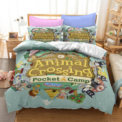 Animal Crossing Pattern Bedding Set Quilt Cover Without Filler (Online Order Only)