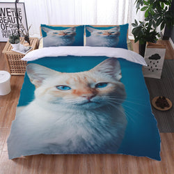 Animal Cute Cat Bedding Set Duvet Cover (Online Order Only)